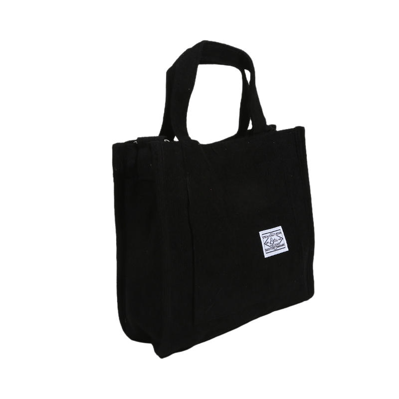 1 шт. Женская вельветовая сумка через плечо, большая вместительная сумка-тоут, сумка кроссбоди, стильная сумка с корейским элементом, мягкая полиэстеровая подкладка, держатель для мобильного телефона