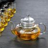 Glass Teapot for Flower and Kung Fu Tea