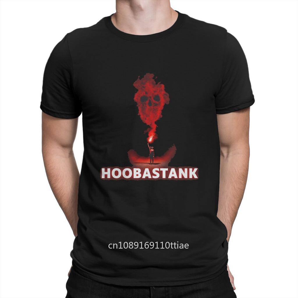 Hoobastank Man TShirt Rock Music Individuality T Shirt Harajuku Streetwear New Trend