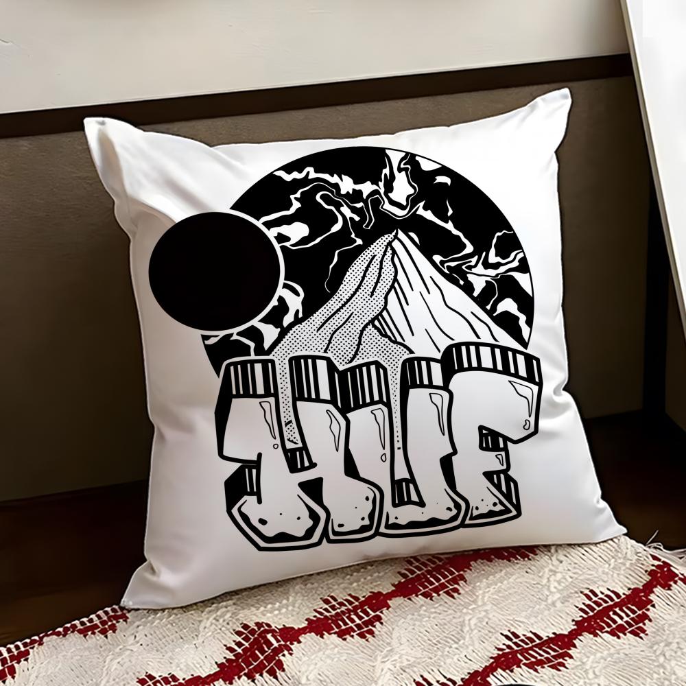 Brand HHuf Fashion Cushion Cover Reversible Soft Durable Pillow Cover Home Car MultiScene Use for Daily Comfort