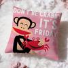 Милая наволочка Paul Frank Премиум-комфорт Двусторонняя наволочка - Дизайн "Два в одном" для любой комнаты и салона автомобиля