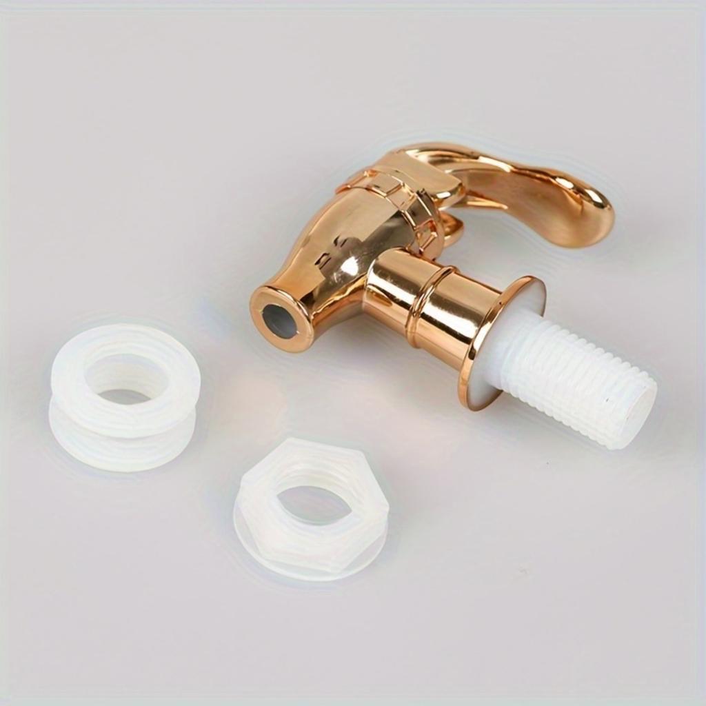 Металлический кран для винных бутылок — не требует электропитания, стандартная резьба для стеклянных банок и резервуаров для воды