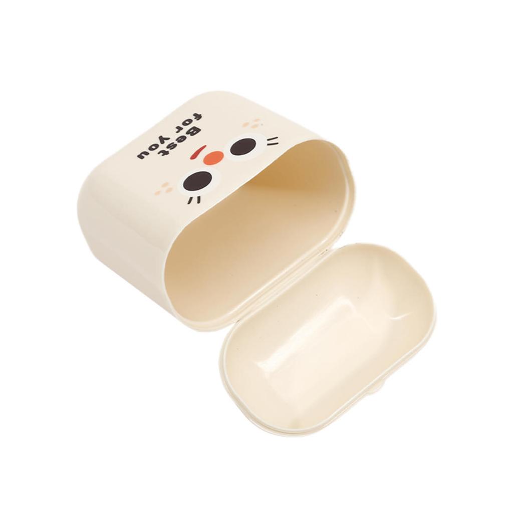 Органайзер для кабелей данных Милая маленькая дофаминовая коробка для хранения помады, наушников Герметичный студенческий настольный органайзер-кейс