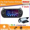 7-дюймовый AI 1din Android автомобильный радиоприемник мультимедийный видеоплеер для Fiat Fiorino/Citroen Nemo/Peugeot Bipper GPS Carplay 4G RDS