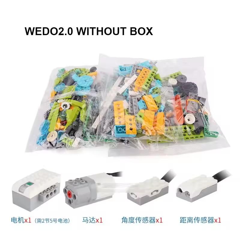 Новый набор робототехники Wedo 2.0 Строительный набор Конструктор Wedo 2.0 Образовательная игрушка Сделай сам Хороший подарок для детей
