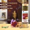 Agarbatti - Kesar Chandan Agarbatti Sticks - Agarbati - Sandalwood Agarbatti for Pooja - Incense Sticks 200gm