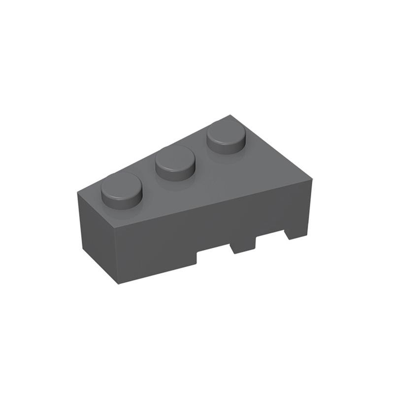 Нетоксичный Moc 10 шт. 6565 Клин 3x2 Левый Набор Строительных Блоков Угловая Пластина Доска Кирпичики Образовательные Частицы DIY Игрушки Подарок на День Рождения для Детей