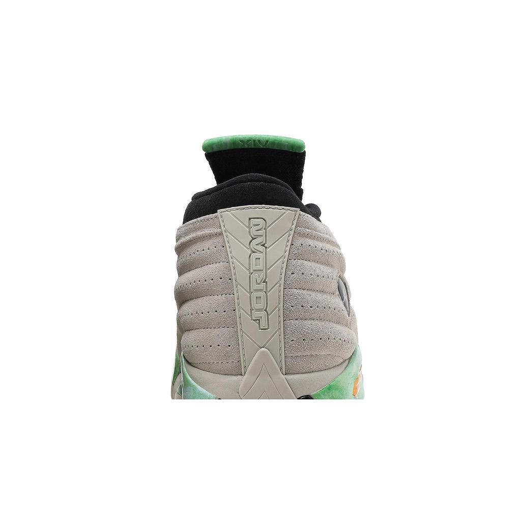 Aleali May Womens Air Jordan 14 Retro Low SP 'Fortune' (women's sizes) Light Sand / Light Sand / White Vintage Basketball Shoes DJ1034 200