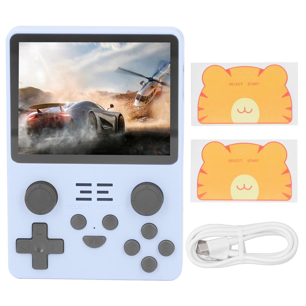 Портативная игровая консоль RGB20S, различные игры, экран 3,5 дюйма, игровая машина с высоким разрешением, черная