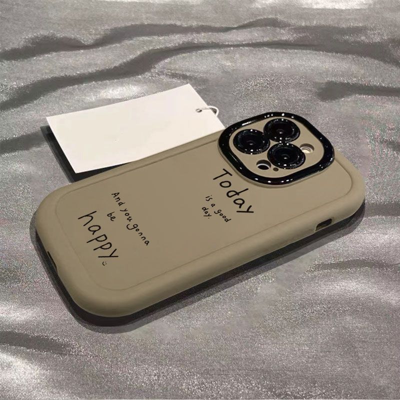 Ins Simple Smiley Face for IPhone17 for Apple 14/13 Female 12pro Mobile Phone Case 15max Creative 16/11