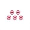 Aluminum Keys Car Remote Key Emblem Sticker For VW GTI Atlas Jetta Touareg Variant Golf Polo Taos Passat Decoration AccessoriesNB1