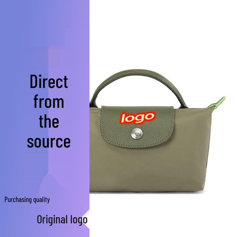 Нейлоновая сумка через плечо для пельменей с инкрустацией в виде дракона и карманом для телефона