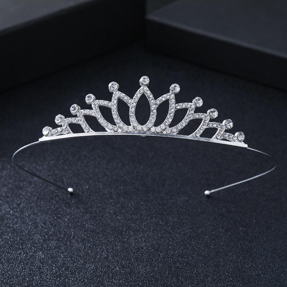 Crown Headband Women's Hair Crowns Fashion Alloy Hair Jewelry Bridal Wedding Tiara Hair Ornament