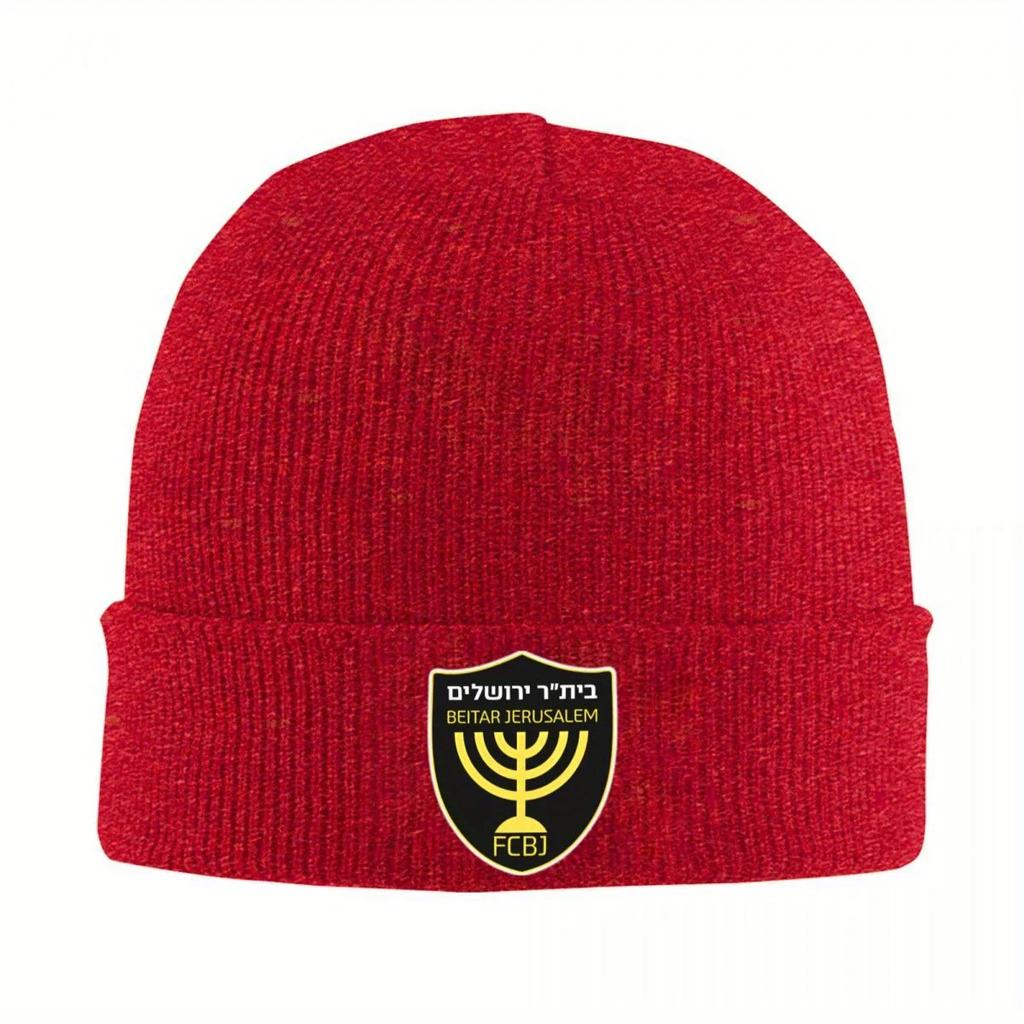 New New Beitar Jerusalem FC Bonnet Hats Beanie Hats Pattern Knitted Hat Spring Trendy Unisex Women Hippie Thermal Elastic Cap