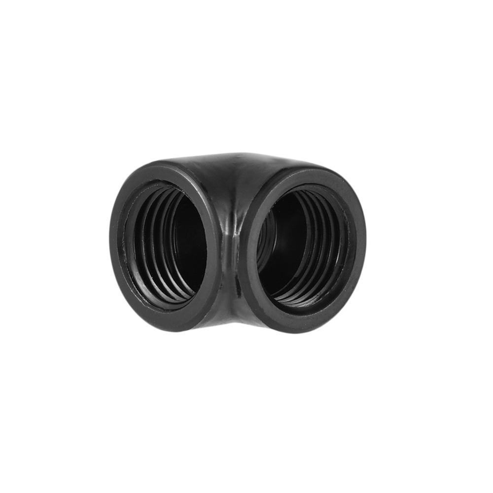 2PCS Double Internal Thread G1/4 Thread Adapter Black/Silver/White PC Water Cooling PC Computer