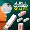 2-in-1 Magnetic Food Sealer Multipurpose Plastic Bag Sealing Device For Home