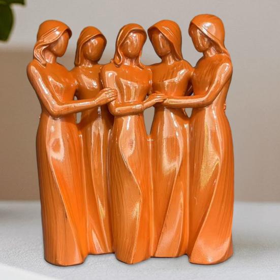 Статуэтка дружбы сестер Статуя женской дружбы Две/Три/Четыре/Пять/Шесть сестер Скульптура Подруги Лучшие друзья Подарки на день рождения Рождество