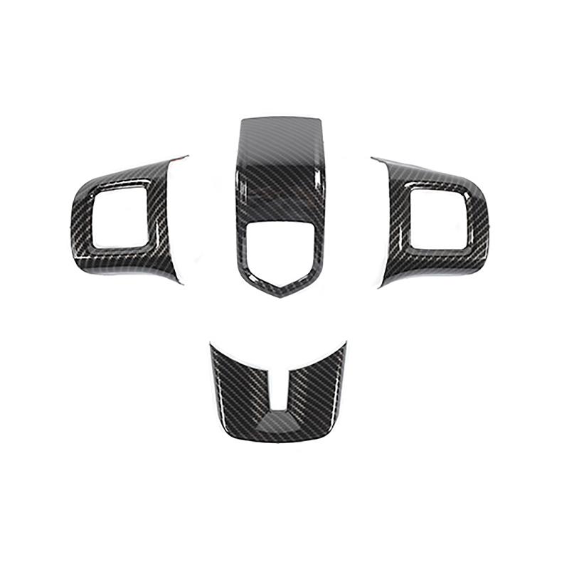 Декоративный чехол на руль автомобиля для Dodge Challenger Charger Durango Dart 2009-2014 Journey 2013-2022 Интерьер