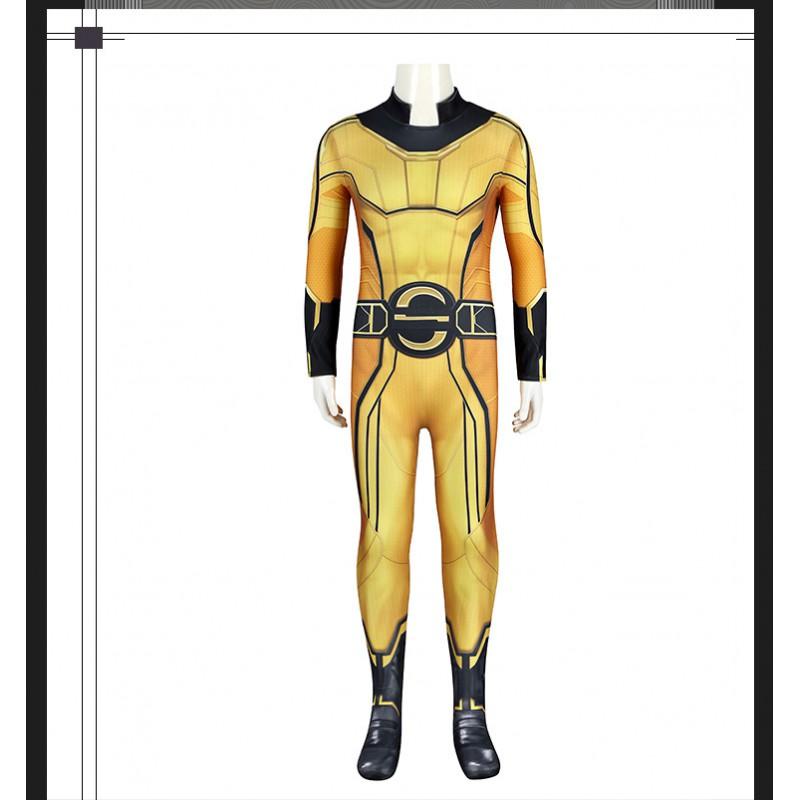 Kids Thunder Agents Cosplay Jumpsuit Halloween Party Costume Superhero Roleplay Outfit
