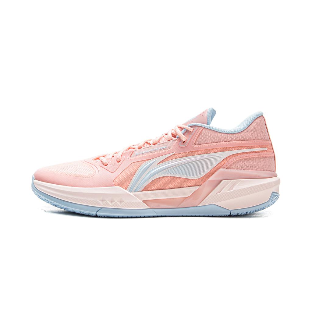 Баскетбольные кроссовки Li Ning Light Speed 3 mid Мужские Низкие Розово-красный/Небесно-голубой ABPV019-5