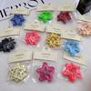 5pcs  Girls Candy Color Star Bobby Pin Hairpin Cool Charm Metal BB Hair Clips  Pentagram Girls Harajuku Headwear Accessories