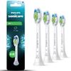 Пятно на продукте Sonicare W2 White Plus Обычные сменные насадки Аутентичные Белые [Оригинал - Удаление] (4 шт) HX6064/14