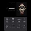 AILANG Мужские часы Водонепроницаемые Новые автоматические механические часы с двойным маховиком