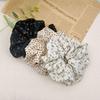 Korean Floral Versatile Hair Tie for Ponytails and Buns