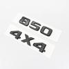 Glossy Black Letters 550G 4X4 850 550 D35 B40 D6S B63 Emblem for Mercedes Benz Brabus G Car Fender Trunk Rear W464 Logo Sticker