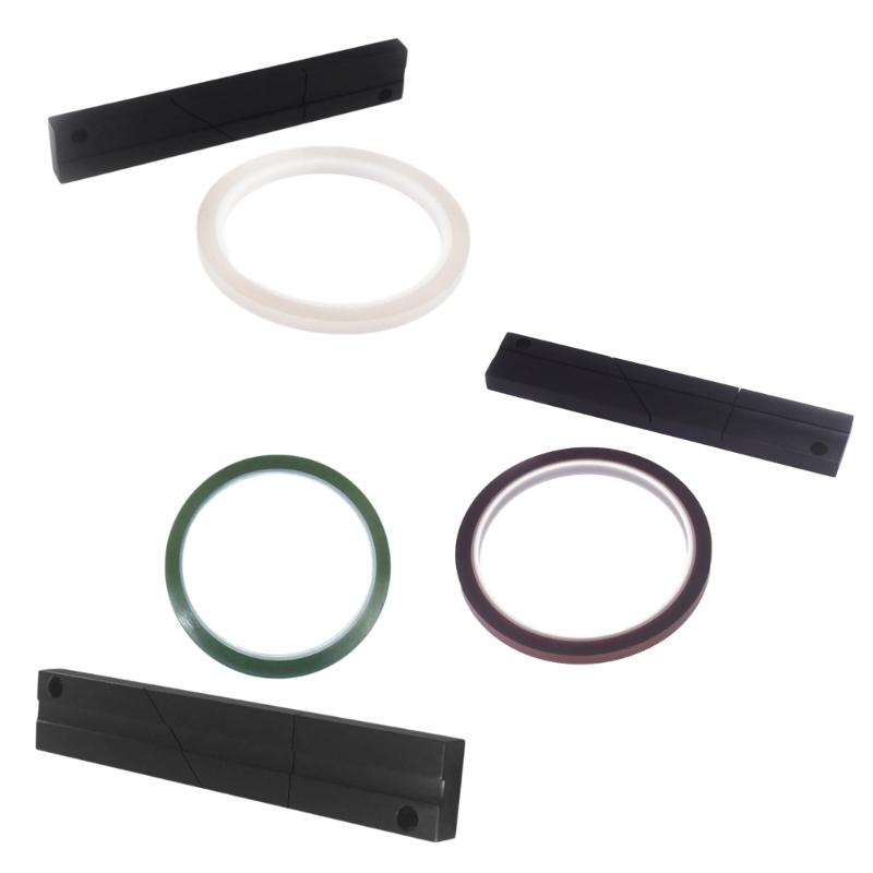 Набор для splicing (склейки) и leader tape (направляющей ленты) 1/4 10 дюймов, звуковой металлический набор для splicing для катушечных магнитофонов