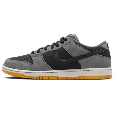 Кроссовки унисекс Dunk Low SB Dark Smoke Grey Black Photon-Dust Gum-Light-Brown HF3063-001