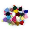 Mini Knitting Hats Clothes Doll Colours DIY Accessorie Brooch Badge Collar Sweater Pins Hairball Hat