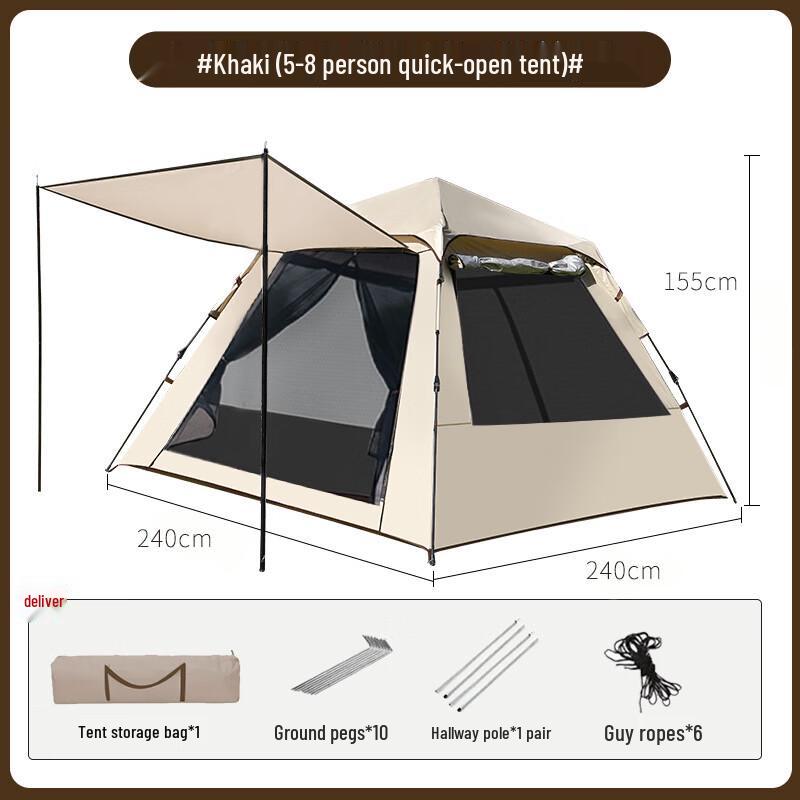 ZISIZ Outdoor Pop-up Tent