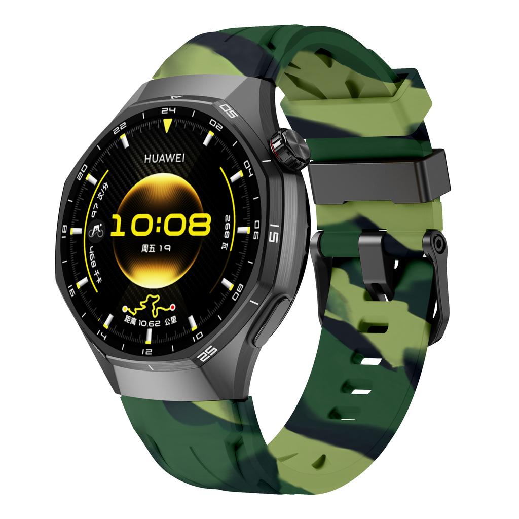 Деловой ремешок, совместимый с Huawei Watch GT6 Pro GT5 Pro 46 мм, ремешок с дизайном «Броня», подходит для Huawei Watch 5 46 мм