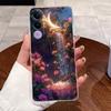 Для Vivo V70 FE 5G Чехол V2550 Прозрачный Роскошный Милый Сердце Любви Кролик Забавный Мягкий Силиконовый ТПУ Чехол для Телефона Для Vivo V70FE Задняя Крышка