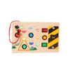 Wooden Switch Game Board Children Puzzle Toy Set With Led Lights For Preschool Early Education And Interest Cultivation