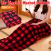 12V Одеяло с подогревом для дома на колесах, плед, осень-зима, для кемпинга на открытом воздухе, электрические одеяла с подогревом, теплое одеяло-пальто, энергосберегающая грелка