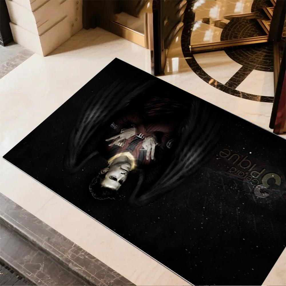 Colorful Abstract Figure Carpet Suitable for Balcony Entryway Foyer Dining Room Antislip Carpet Office home decor