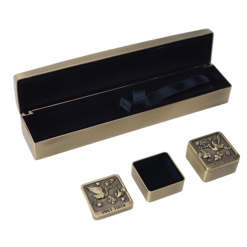 Сертификат Тубус с 2 маленькими ящиками для хранения цинковый сплав декоративный винтажный изысканный сертификат