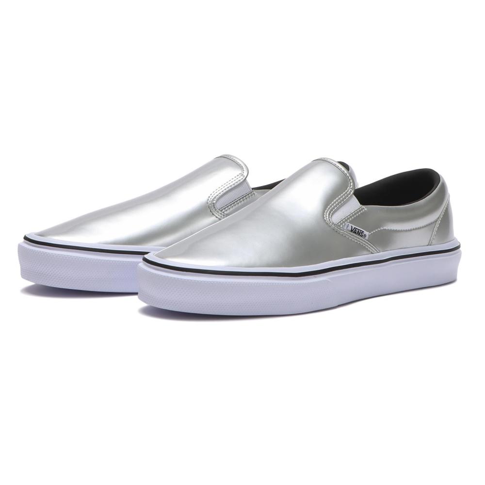 Vans Слипоны Светло-серебристо-белые V98 Lite Застенчивые серебристо-белые