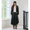 Gnarly Asymmetrical Skirt One Pocket Mesh Color Block Es3osk04