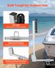Boat Trailer Guides, 700-1050 mm Height Adjustable Trailers Guide, 2PCS Thickened High-Duty Trailer Guide-Ons with Smooth Roller Guidance, for Over 16