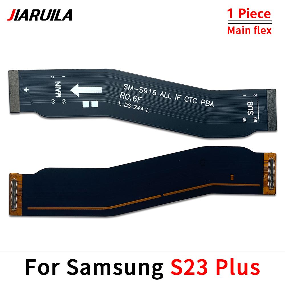 Разъем материнской платы для Samsung S11 Plus Ultra, Дисплей LCD, Шлейф, Шлейф сигнала, Замена, S911, S916, S918, S11 Ultra