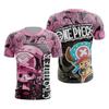 Monkey D Luffy 3D Printed Quick Dry T-Shirt For Men Women Summer Sports Anime Tee Fashion Casual Outdoor