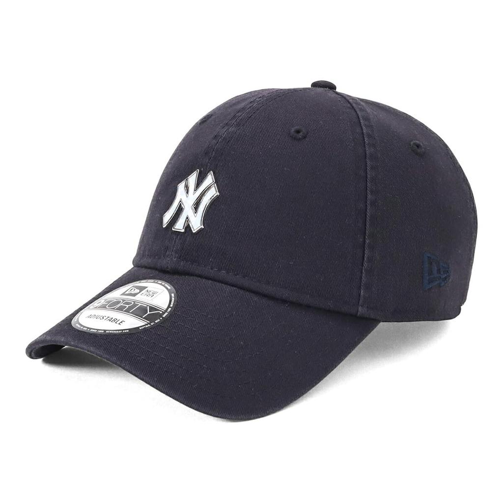 NEW ERA 9FORTY Unstructured Cap MLB NY Navy NER37C4139 Free Women's Men's