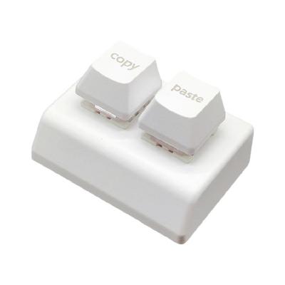 2-клавишная механическая игровая клавиатура, проводная USB, с цветной подсветкой, с горячей заменой переключателей