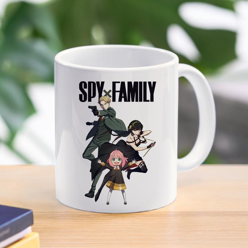Семья Spy X Anya, кофейная кружка, чашка Loid Yor Forger, керамические чашки для детей, для мальчиков, чай, молоко, кофе, посуда для напитков, подарок другу