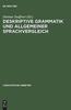 Книга Deskriptive Grammatik Und Allgemeiner Sprachvergleich : 383