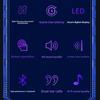 Новая беспроводная Bluetooth-гарнитура Y80 с мини-светодиодным сенсорным цифровым дисплеем, внутриканальные наушники Cool Ear
