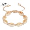 Durable Cord Bracelets for Daily Wear Handmade Seashell Bracelet, Natural Shell Boho Beaded Adjustable Casual Style Woven String Bracelet Women Beach